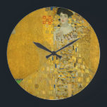 Gustav Klimt "Adele Bloch-Bauer I" Relógio Grande<br><div class="desc">Gustav Klimt "Adele Bloch-Bauer I"</div>