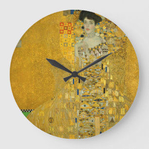Gustav Klimt "Adele Bloch-Bauer I" Relógio Grande