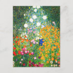 Gustav Klimt - Convites para Jardins Flores<br><div class="desc">Gustav Klimt Flower Garden. Pintura a óleo na canvas de 1907. Concluído durante a fase de ouro, o Jardim Flor é uma das pinturas paisagísticas mais famosas de Klimt. As cores do verão explodem neste trabalho com uma bela mistura de flores laranja, vermelha, roxa, azul, rosa e branca. Um presente...</div>