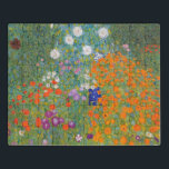 Gustav Klimt Flower Garden Cottage Nature<br><div class="desc">Uma bela pintura de jardim - esta é uma pintura clássica de Gustav Klimt,  chamada Jardim de Algodão,  ou Jardim Bauergarten,  1907,  que é um close up de um jardim floral,  uma pintura floral colorida.</div>