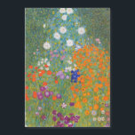 Gustav Klimt Flower Garden Cottage Nature<br><div class="desc">Uma bela pintura de jardim - esta é uma pintura clássica de Gustav Klimt,  chamada Jardim de Algodão,  ou Jardim Bauergarten,  1907,  que é um close up de um jardim floral,  uma pintura floral colorida.</div>