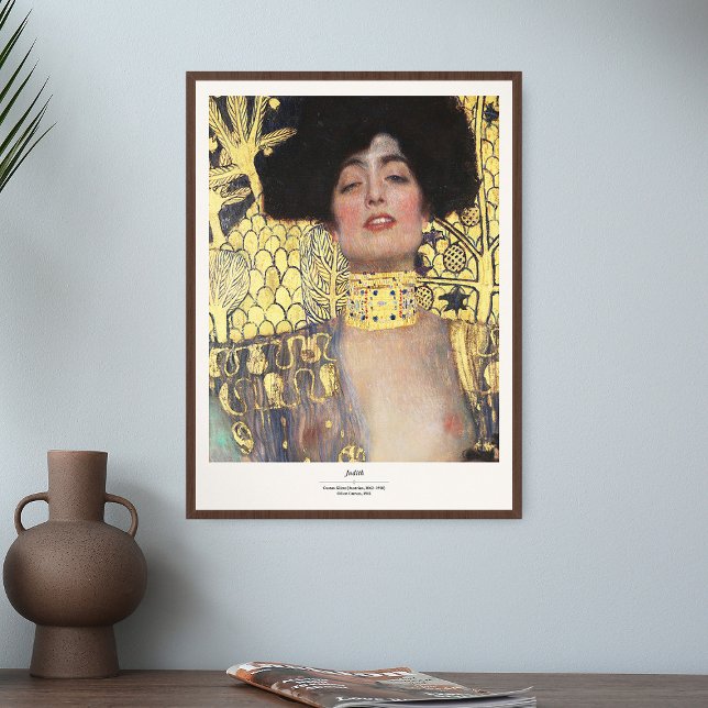 Gustav Klimt Judith Art Exhibtion Poster (Criador carregado)