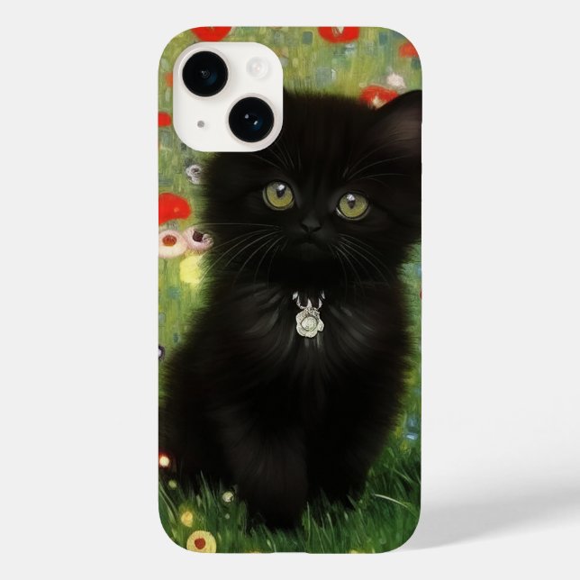 Gustav Klimt Kitten (Verso)