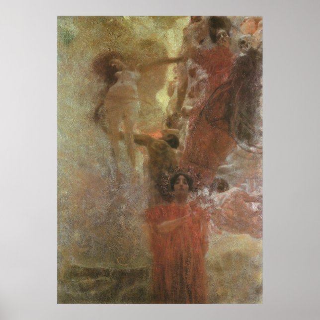 Gustav Klimt ~ Medicine Poster (Frente)