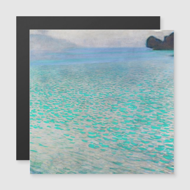 Gustav Klimt - No Lago Attersee (Frente/Verso)