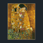 Gustav Klimt - O Cartão de Posto Beijo<br><div class="desc">Gustav Klimt - O Cartão de Posto Beijo</div>