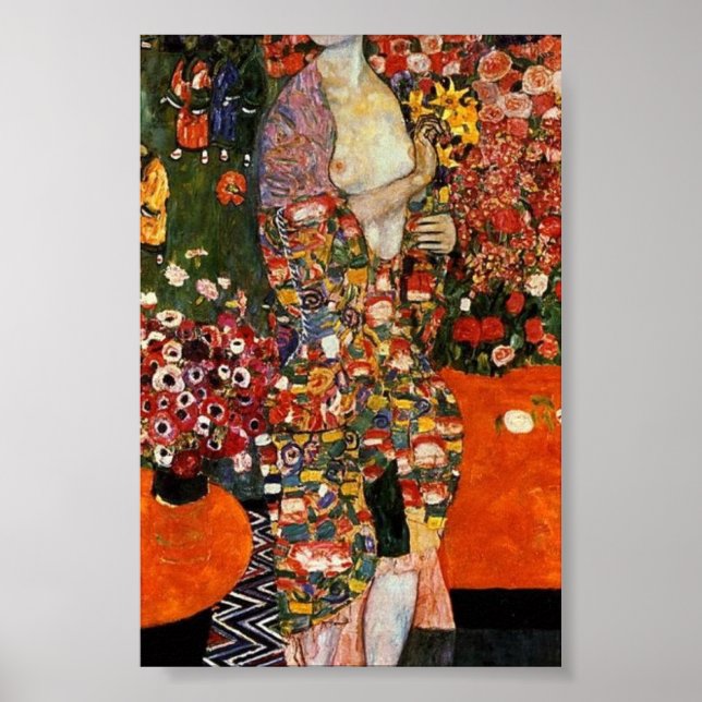Gustav Klimt O Poster Dancer (Frente)