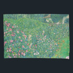 Gustav Klimt - Paisagem do Jardim Italiano<br><div class="desc">Paisagem do Jardim Italiano / Paisagem Horticultural Italiana - Gustav Klimt,  Oil on Canvas,  1913</div>