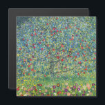 Gustav Klimt - Placa Magnética da Árvore Apple<br><div class="desc">Árvore Apple I - Gustav Klimt,  Óleo na Canvas,  1907</div>