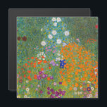 Gustav Klimt - Placa Magnética do Jardim Flor<br><div class="desc">Jardim Flor - Gustav Klimt em 1905-1907</div>