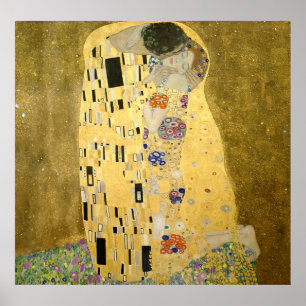 Gustav Klimt Poster - Beijo