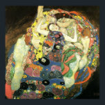 Gustav Klimt Poster ~ Maiden<br><div class="desc">Um pintor simbólico austríaco,  1862-1918,  com a sua famosa "Maiden".</div>