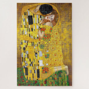 Gustav Klimt - Quebra-cabeça do Beijo Jigsera