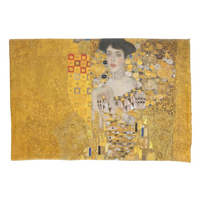 Gustav Klimt - Retrato de Adele Bloch-Bauer I (Frente)