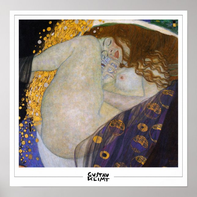 Gustav Klimt Zedign Art Poster nº 134 (Frente)