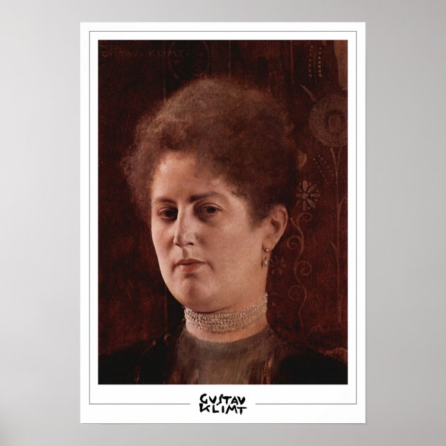 Gustav Klimt Zedign Art Poster nº 142 (Frente)