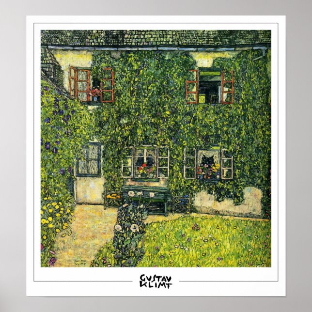 Gustav Klimt Zedign Art Poster nº 20 (Frente)