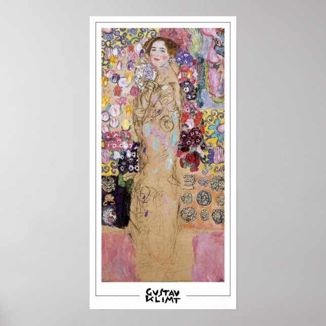 Gustav Klimt Zedign Art Poster nº 285 (Frente)