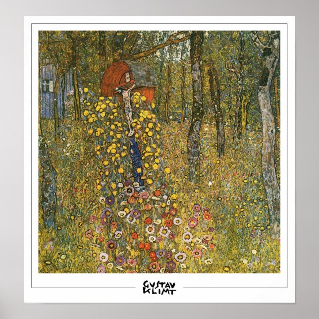 Gustav Klimt Zedign Art Poster nº 411 (Frente)