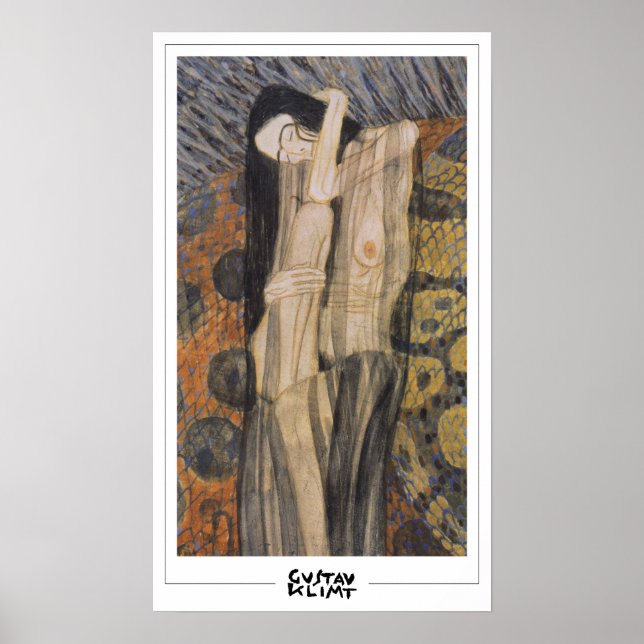 Gustav Klimt Zedign Art Poster nº 491 (Frente)