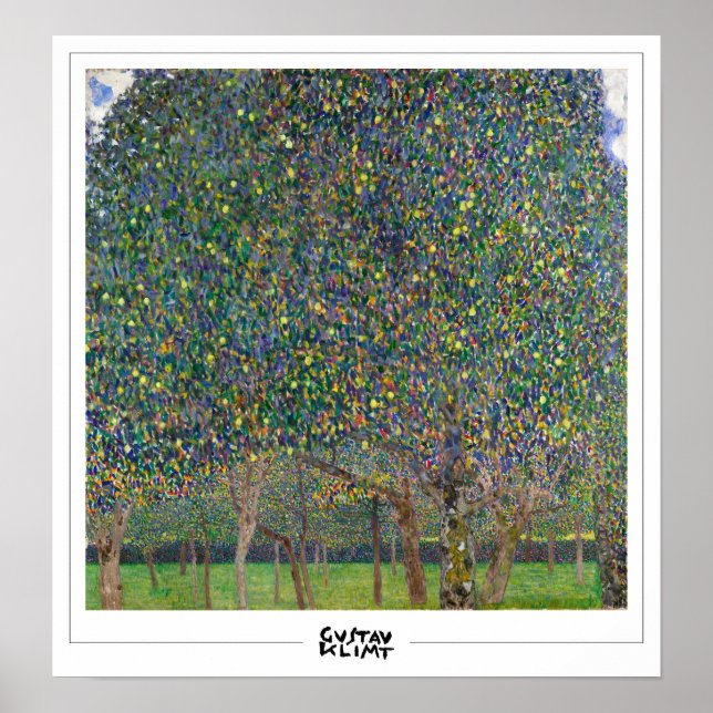 Gustav Klimt Zedign Art Poster nº 527 (Frente)