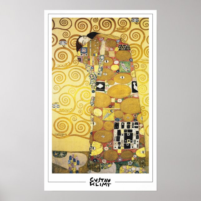 Gustav Klimt Zedign Art Poster nº 530 (Frente)