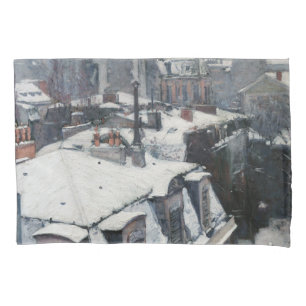 Gustave Caillebotte - Telhados na neve