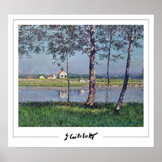 Gustave Caillebotte Zedign Art Poster nº 67 (Frente)