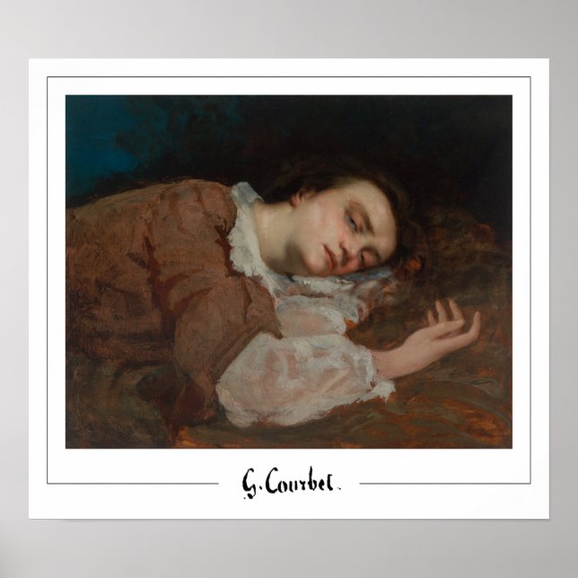 Gustave Courbet Zedign Art Poster #18-2 (Frente)