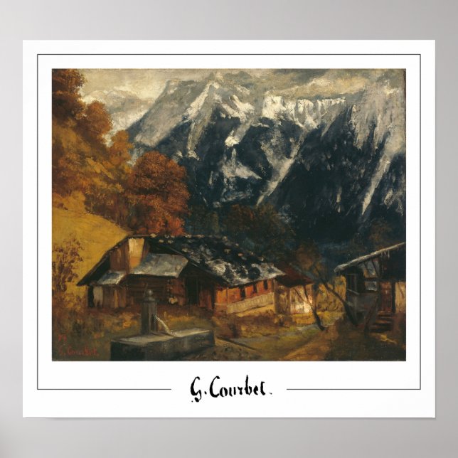 Gustave Courbet Zedign Art Poster #261-2 (Frente)