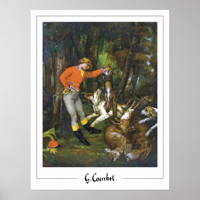 Gustave Courbet Zedign Art Poster #302-2 (Frente)