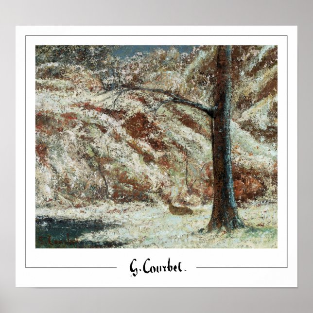 Gustave Courbet Zedign Art Poster nº 15 (Frente)