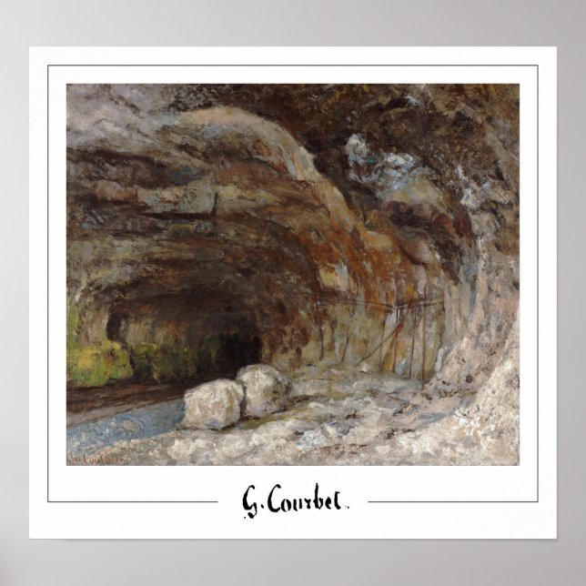 Gustave Courbet Zedign Art Poster nº 19-2 (Frente)
