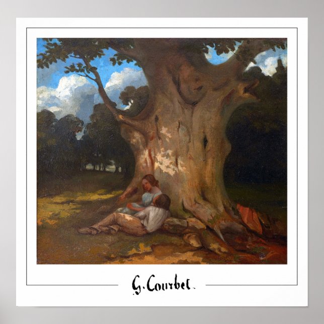 Gustave Courbet Zedign Art Poster nº 35 (Frente)