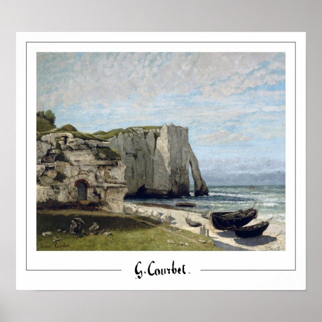 Gustave Courbet Zedign Art Poster nº 9-2 (Frente)