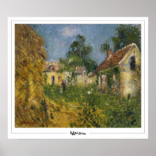 Gustave Loiseau Zedign Art Poster #386 (Frente)