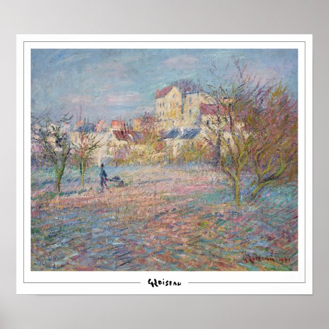 Gustave Loiseau Zedign Art Poster nº 321 (Frente)
