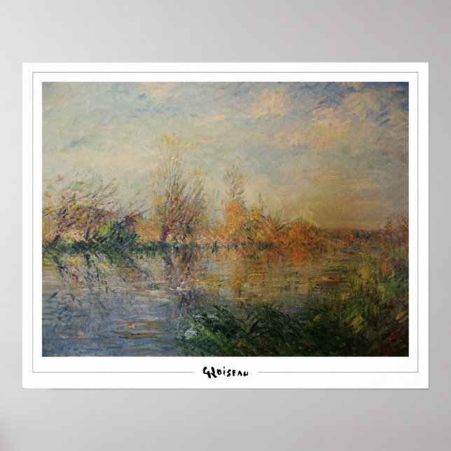 Gustave Loiseau Zedign Art Poster nº 334 (Frente)