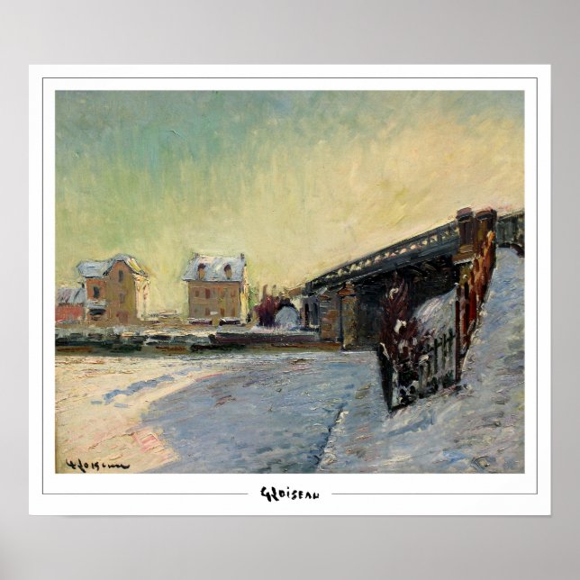 Gustave Loiseau Zedign Art Poster nº 365 (Frente)