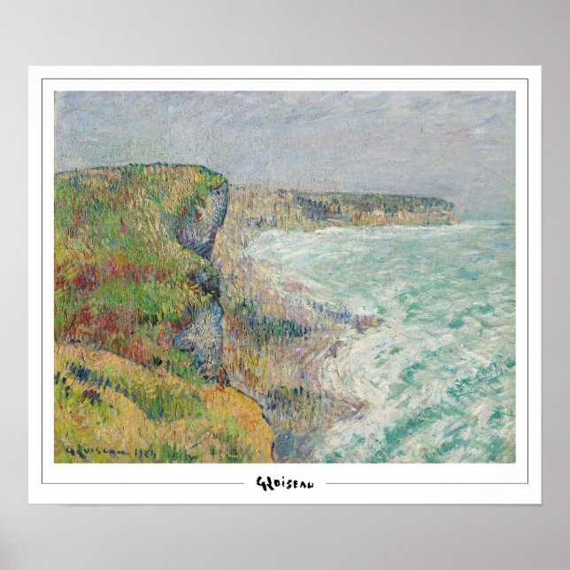 Gustave Loiseau Zedign Art Poster nº 392 (Frente)