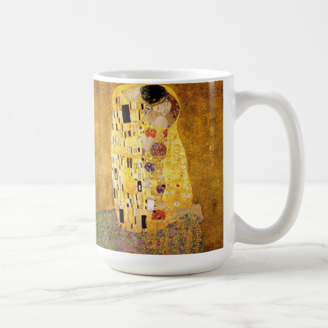 Gustavo Klimt a caneca do beijo (Direita)