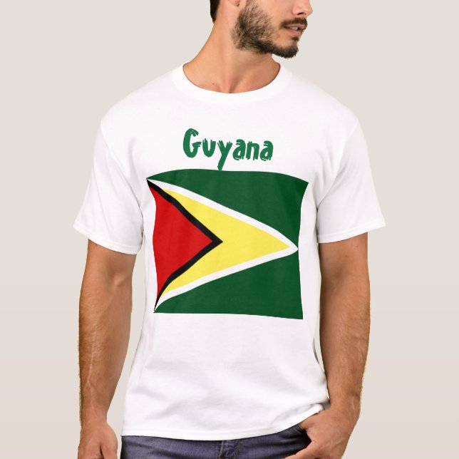 Guyana mens t-shirts (Frente)
