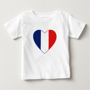 Guyane Flag Heart T-Shirt