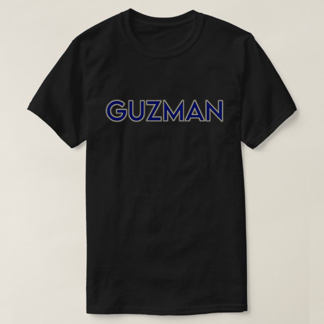 GUZMAN 02 - T-Shirt masculina (Frente do Design)
