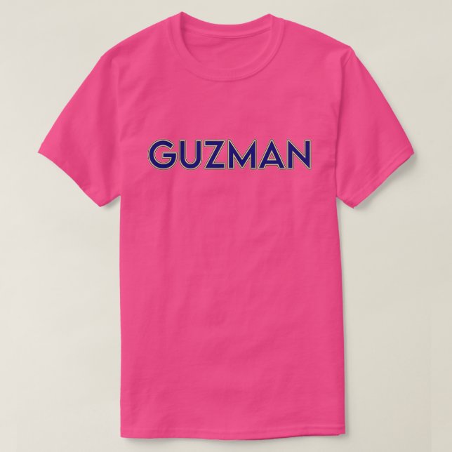 GUZMAN 02 - T-Shirt masculina (Frente do Design)