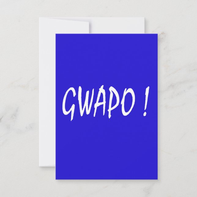 gwapo texto bonito Tagalog filipino cebuano (Frente)