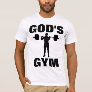 GYM DE DEUS, T-shirts cristãs