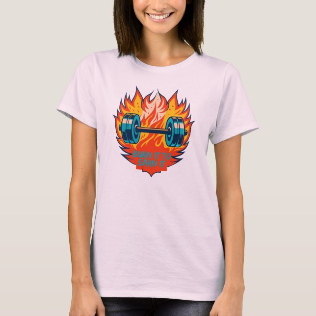 Gym Lovers T-Shirt design (Frente)