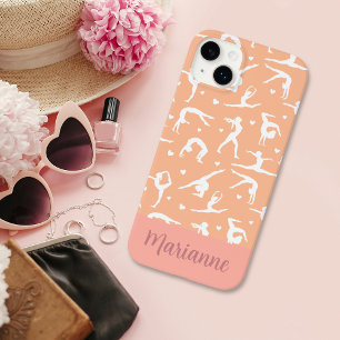 Gymnastic Peach Custom Name Girlie