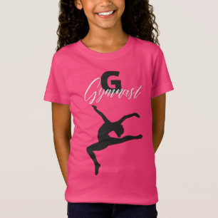 Gymnastics Monograma G é para T-Shirt ginasta